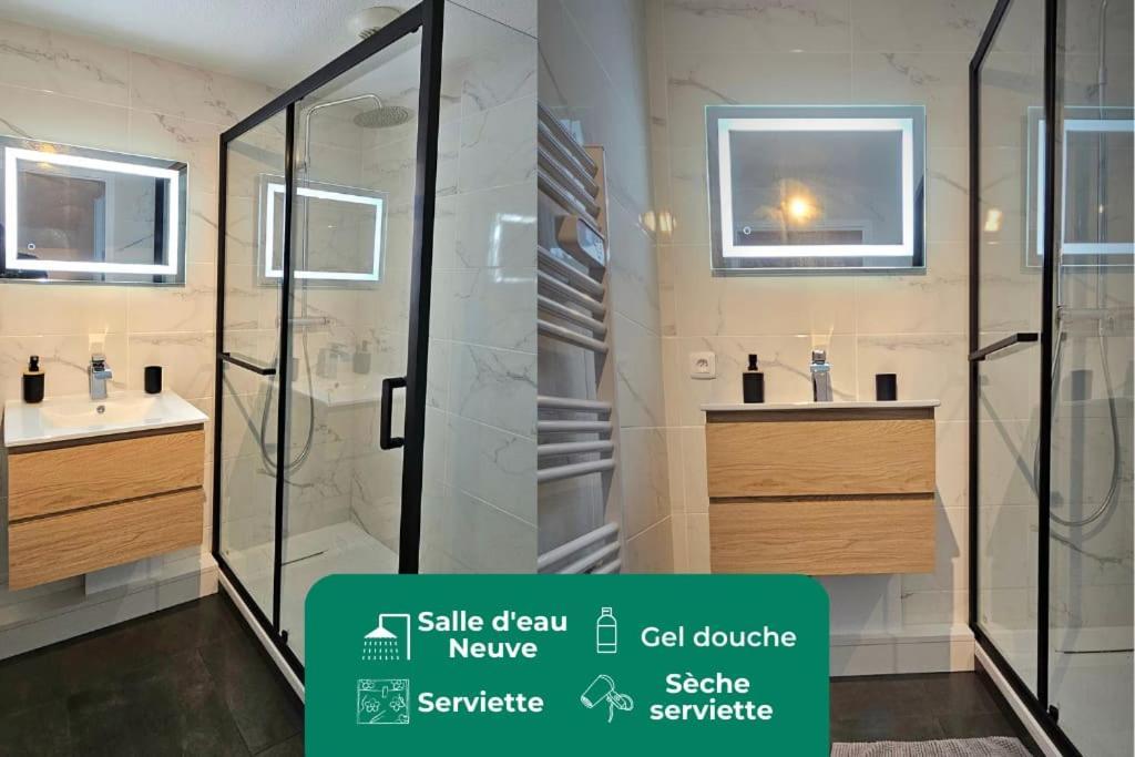 T3 Duplex Centre - Parking - Gare - Thermes * Thonon-les-Bains
